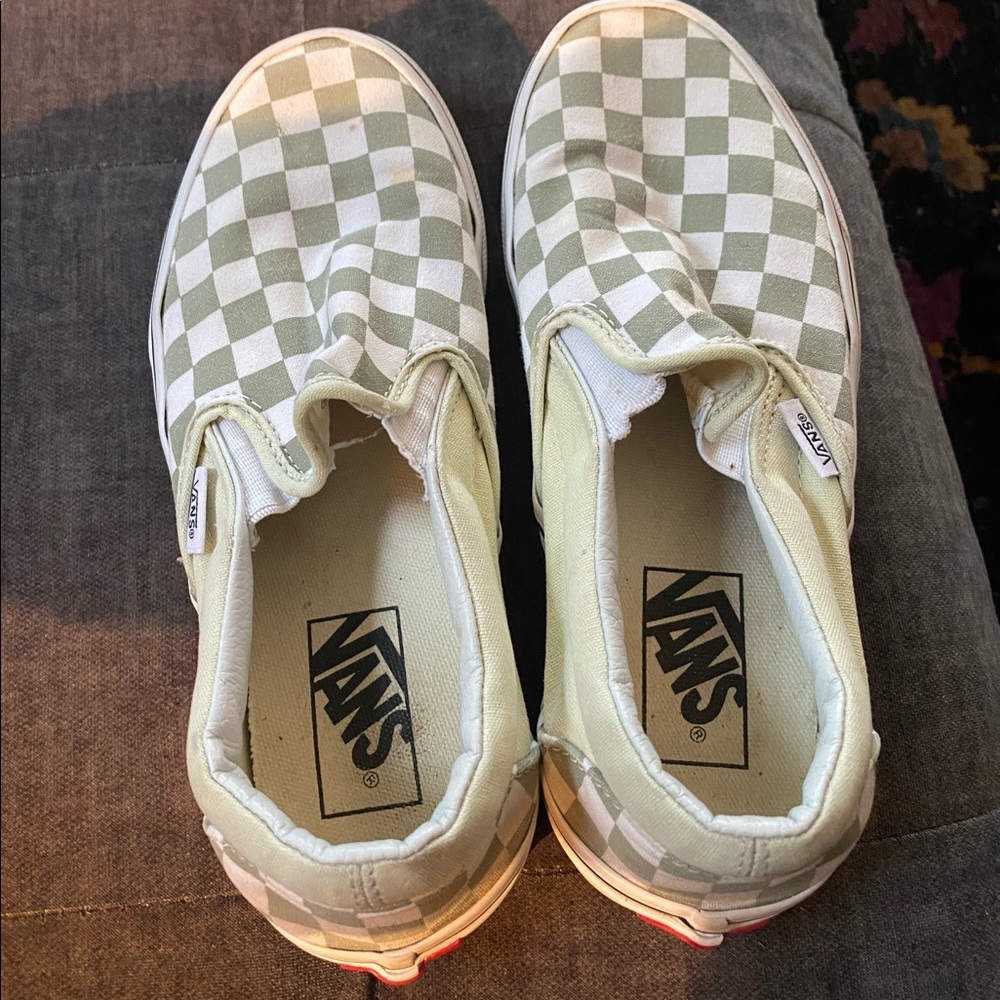 Checkerboard Vans